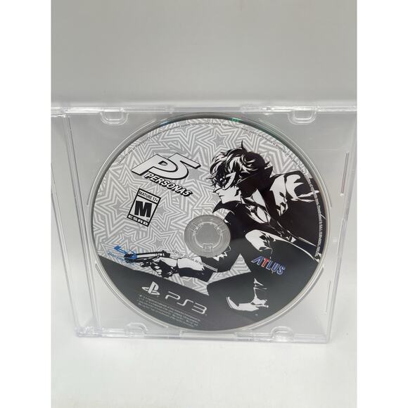 Persona 5 PS3 2016 Video Game With Case - Very Good Condition - Picture 1 of 5
